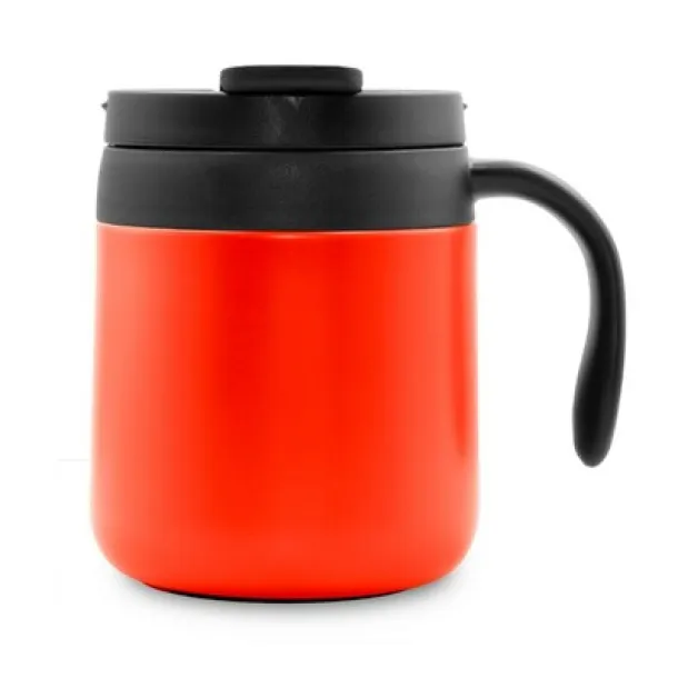  Termo šalica s ručkom 330 ml red
