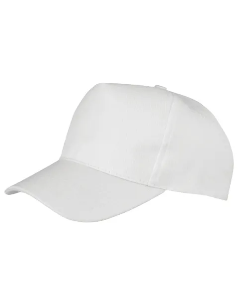 Core Junior Core Junior Recycled Printers Cap - Result Recycled Bijela