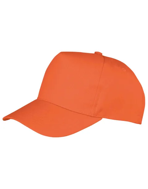 Core Junior Core Junior Recycled Printers Cap - Result Recycled Narančasta