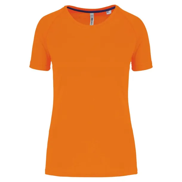  Ženska reciklirana sportska majica, 130 g/m2 - Proact Fluorescent Orange