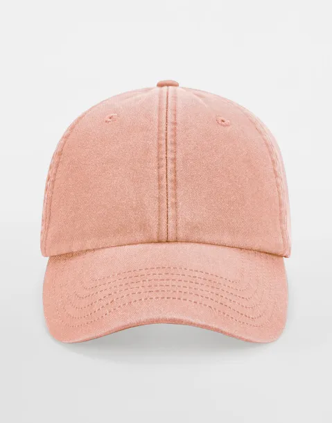  Low Profile Vintage Cap - Beechfield Vintage Peach