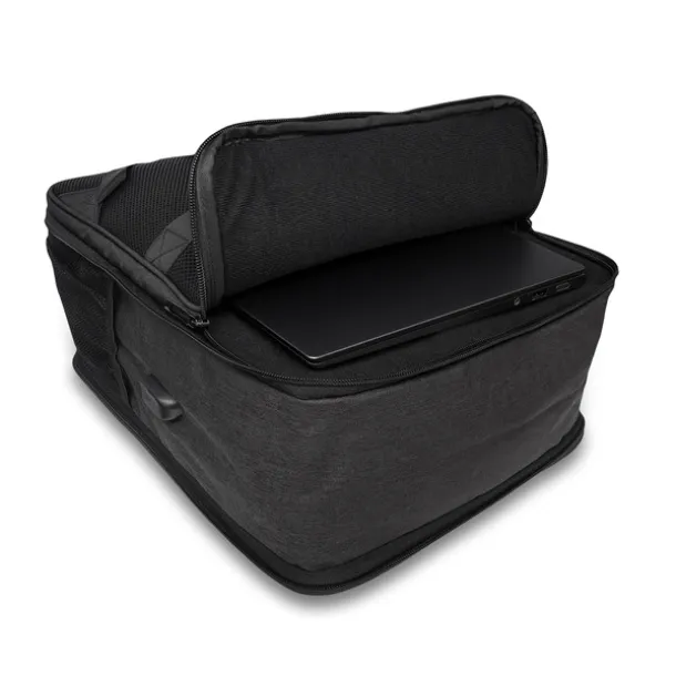 FLIER expandable backpack for laptop Graphite