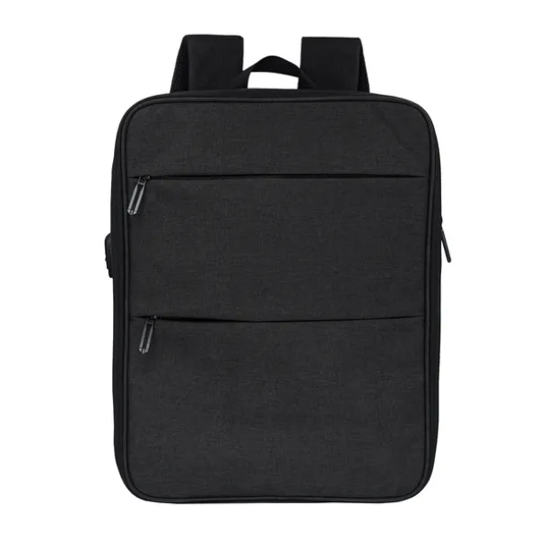 FLIER expandable backpack for laptop Graphite