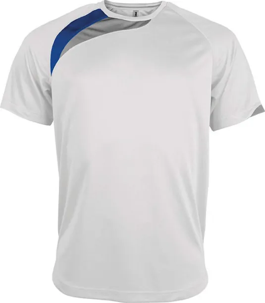  ADULTS SHORT-SLEEVED JERSEY - Proact White Sapphire Blue