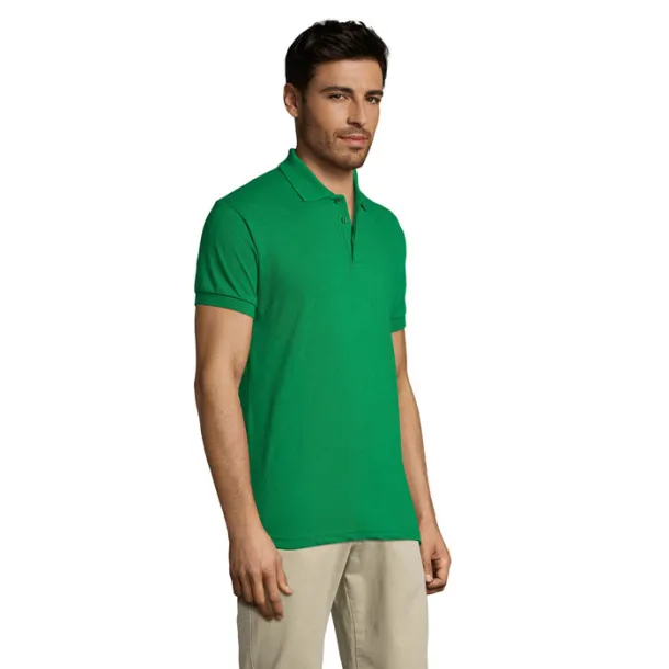 PRIME MEN PRIME MEN Muška Polo majica - 200 g/m Kelly zelena