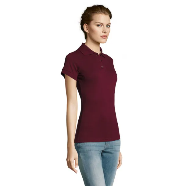PRIME WOMEN PRIME WOMEN POLO 200gr Burgundy