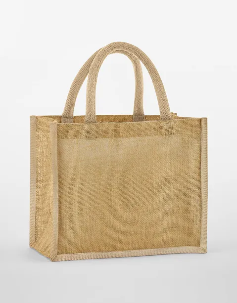  Midi torbica od prirodne uštirkane jute - Westford Mill Natural