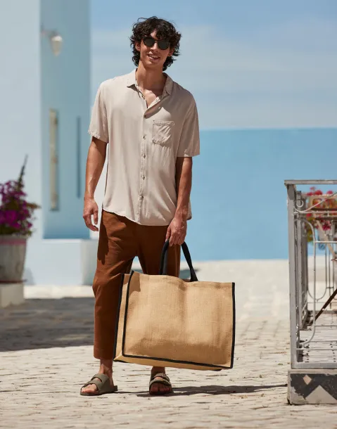  Shopper torba od prirodne uštirkane jute - Westford Mill