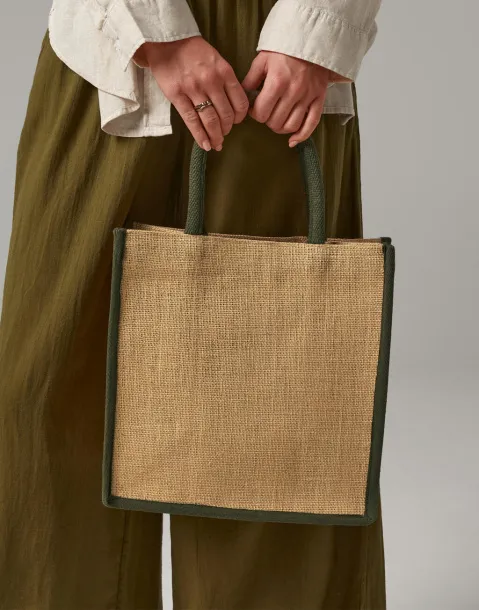  Midi torbica od prirodne uštirkane jute - Westford Mill