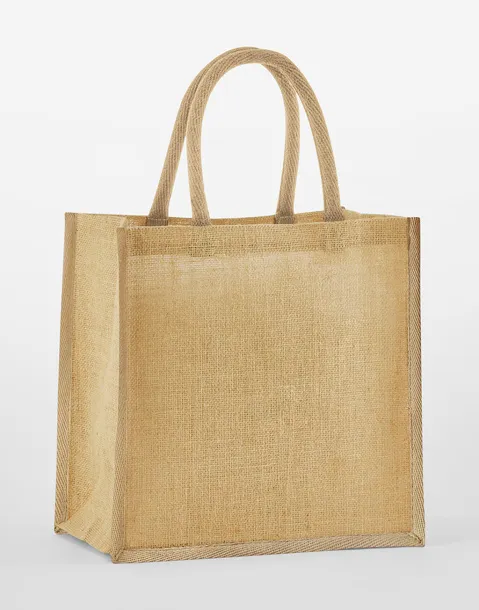  Mini poklon vrećica od prirodne uštirkane jute - Westford Mill