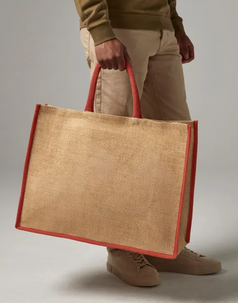  Shopper torba od prirodne uštirkane jute - Westford Mill