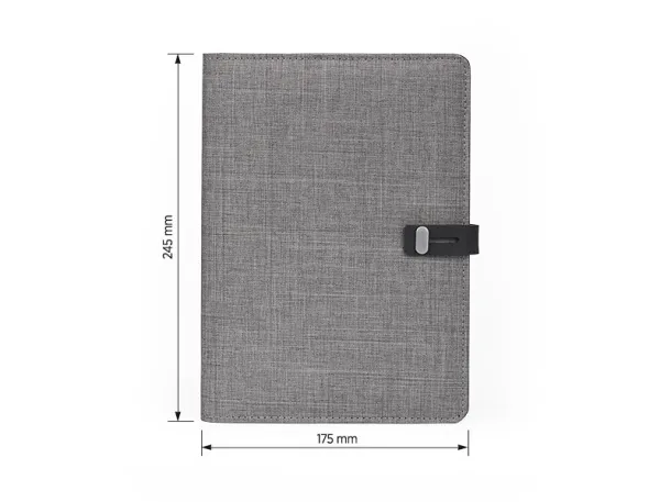 DUBLIN A5 notebook Gray