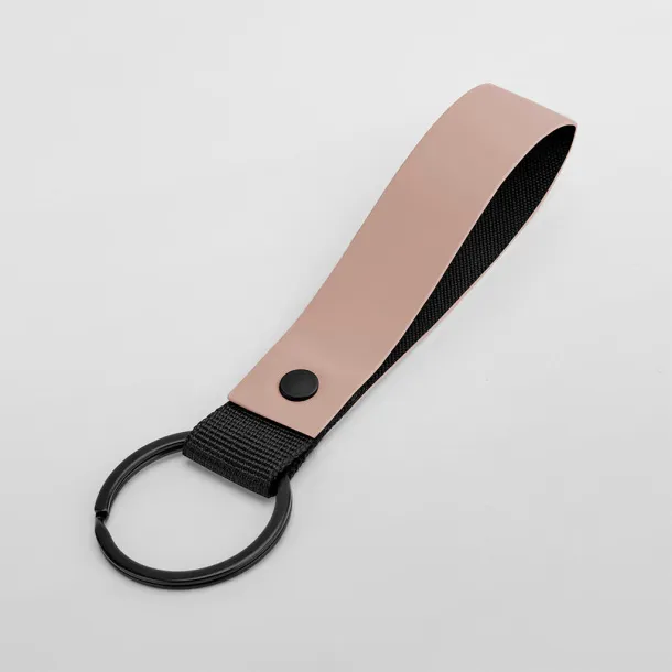  Mat PU privjesak za ključeve - Bagbase Nude Pink