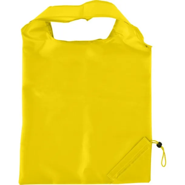 Foldable shopping bag yellow  Foldable shopping bag yellow