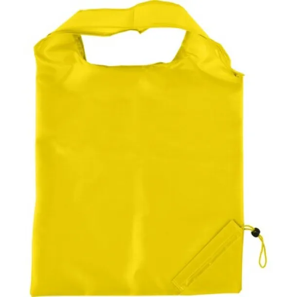 Foldable shopping bag yellow  Foldable shopping bag yellow