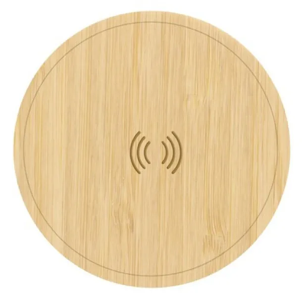 Bežični punjač 10W od bambusa wood  Bežični punjač 10W od bambusa wood