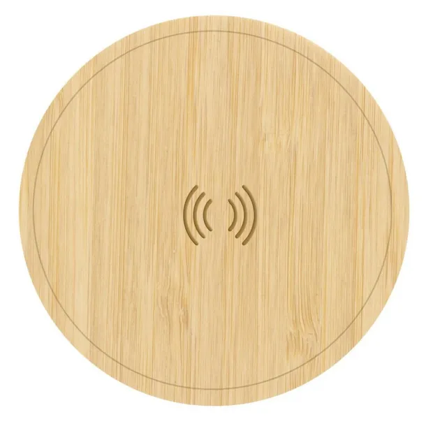Bežični punjač 10W od bambusa wood  Bežični punjač 10W od bambusa wood