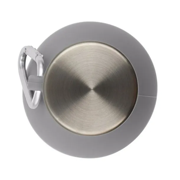 Foldable sports bottle 550 ml with carabiner A69F99  Foldable sports bottle 550 ml with carabiner A69F99