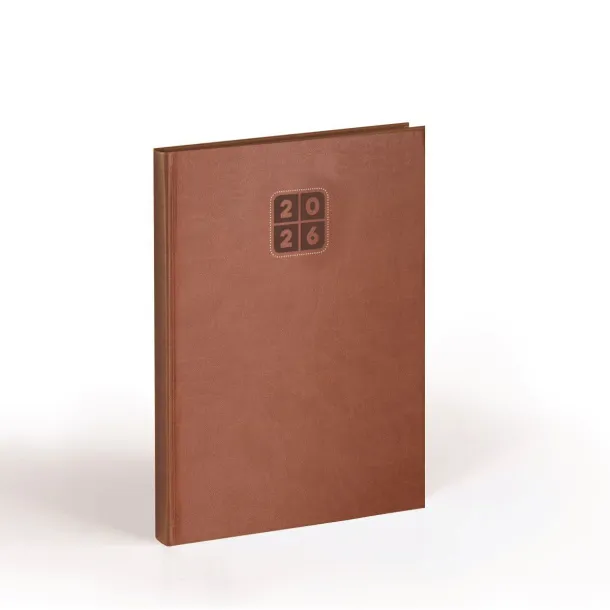 FIRENZA A4 diary Brown