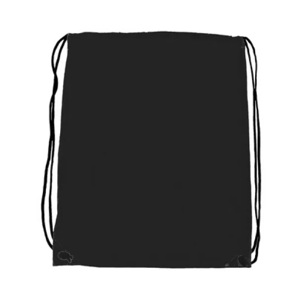 Drawstring bag black  Drawstring bag black