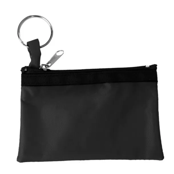  Key wallet, coin purse, keyring black