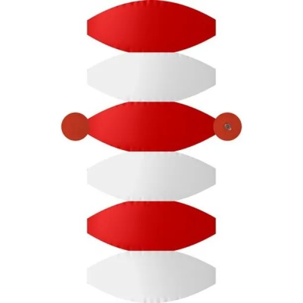 Inflatable beach ball white red  Inflatable beach ball white red