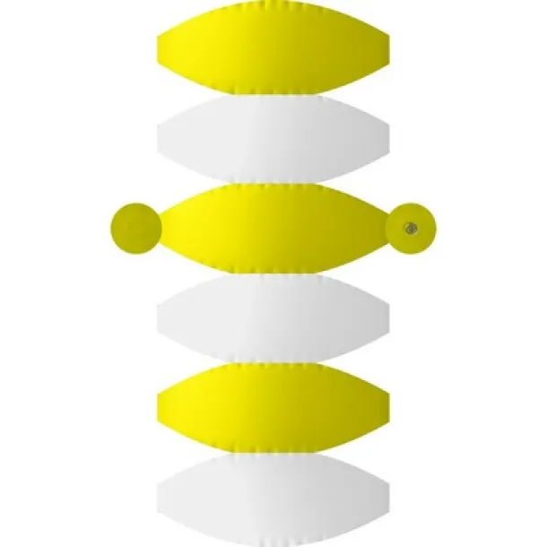 Inflatable beach ball white yellow  Inflatable beach ball white yellow