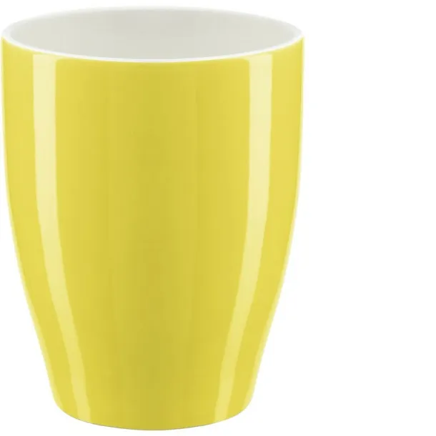 Ceramic mug 300 ml yellow  Ceramic mug 300 ml yellow