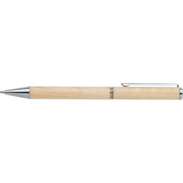 Wooden ball pen brown  Wooden ball pen brown