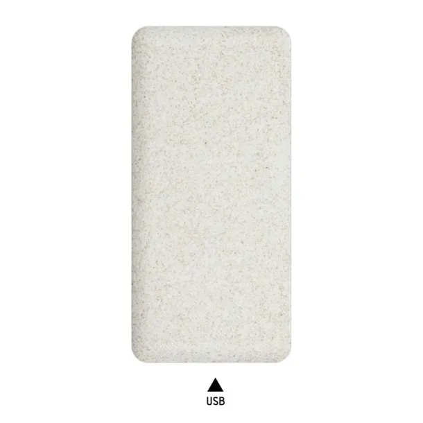 Wheat straw power bank 8000 mAh neutral  Wheat straw power bank 8000 mAh neutral