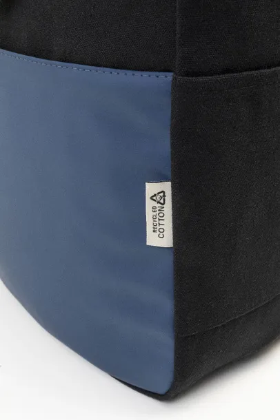 Blakkan Back ruksak od recikliranog canvas platna, 15" Plava