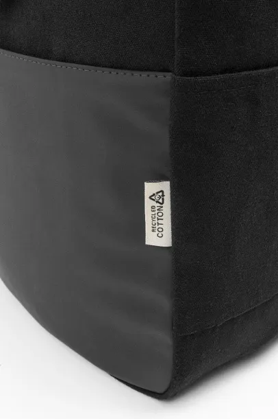 Blakkan Back ruksak od recikliranog canvas platna, 15" Crna