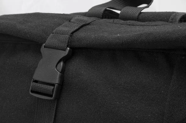 Blakkan Back ruksak od recikliranog canvas platna, 15" Crna