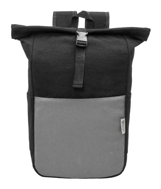 Blakkan Back ruksak od recikliranog canvas platna, 15" Siva
