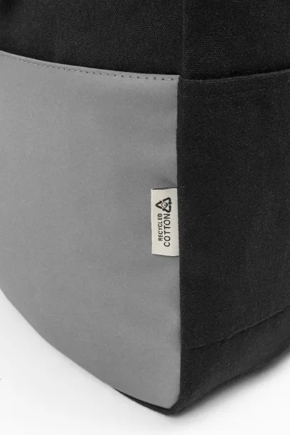 Blakkan Back ruksak od recikliranog canvas platna, 15" Siva