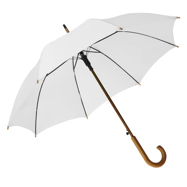 CLASSIC NATURE Kišobran s automatskim otvaranjem, 23" - CASTELLI Bijela
