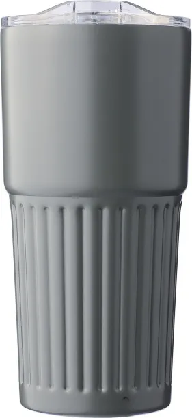  Kael šalica za piće od recikliranog nehrđajućeg čelika s dvostrukom stijenkom (500 ml) Siva