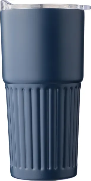  Recycled stainless steel double-walled drinking mug (500 ml) Kael