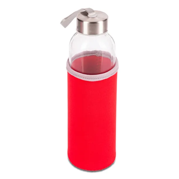 VIM glass bottle 500 ml Red VIM glass bottle 500 ml Red