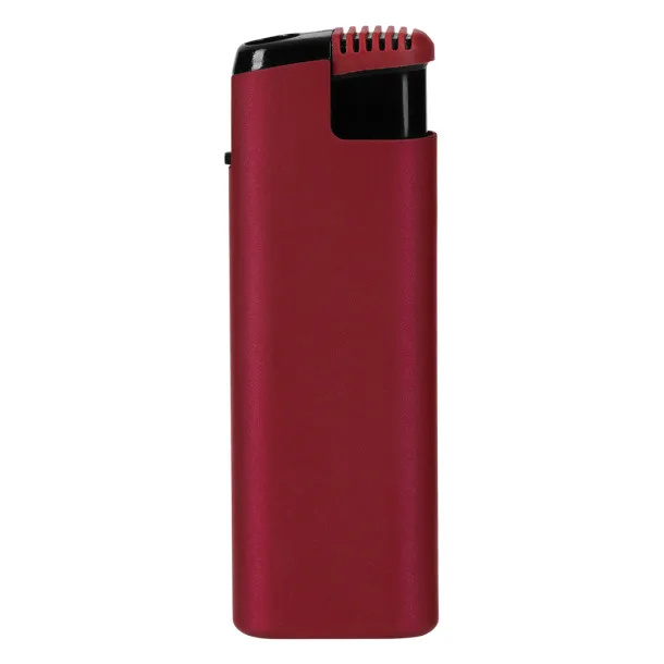 MAGMA SOFT Turbo flame electronic lighter in metal case - ITEK Metalik crvena