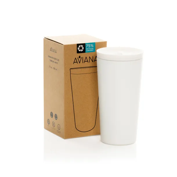  Aviana™ Rowan RCS Recycled Tumbler 500 ML - Aviana White