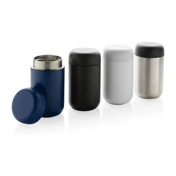 Brew RCS certified recycled stainless steel vacuum tumbler - XD Xclusive blue   Brew RCS certified recycled stainless steel vacuum tumbler - XD Xclusive blue