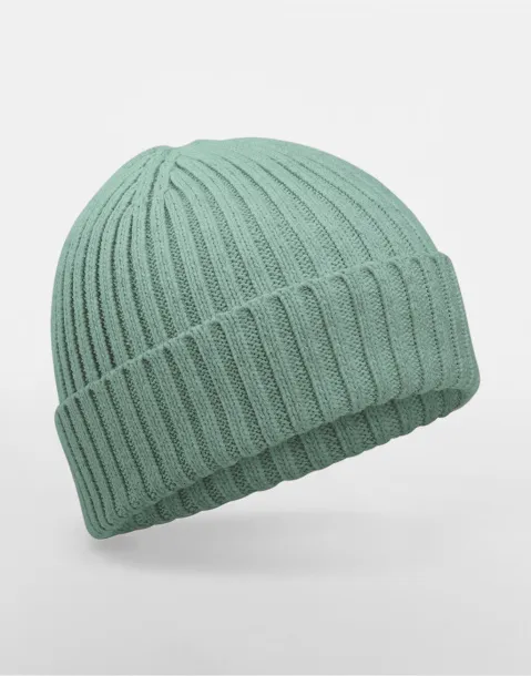  Organic Cotton Kids Beanie - Beechfield Dusty Green