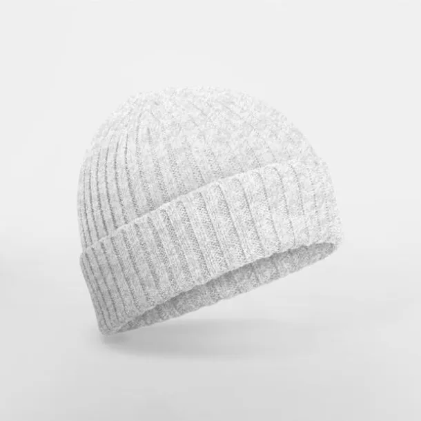 Organic Cotton Kids Beanie - Beechfield Cloud Grey