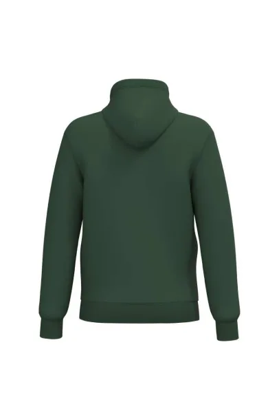  Unisex hoodie s patentnim zatvaračem, 280 g/m2 - Kariban Šumski zelena