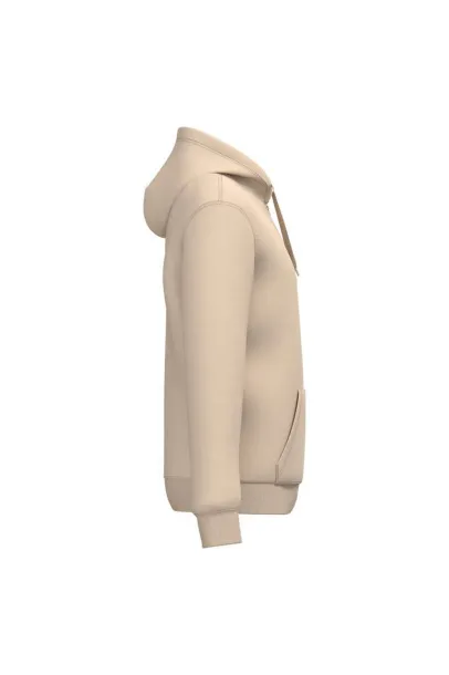  Unisex hoodie s patentnim zatvaračem - Kariban Pijesak smeđa