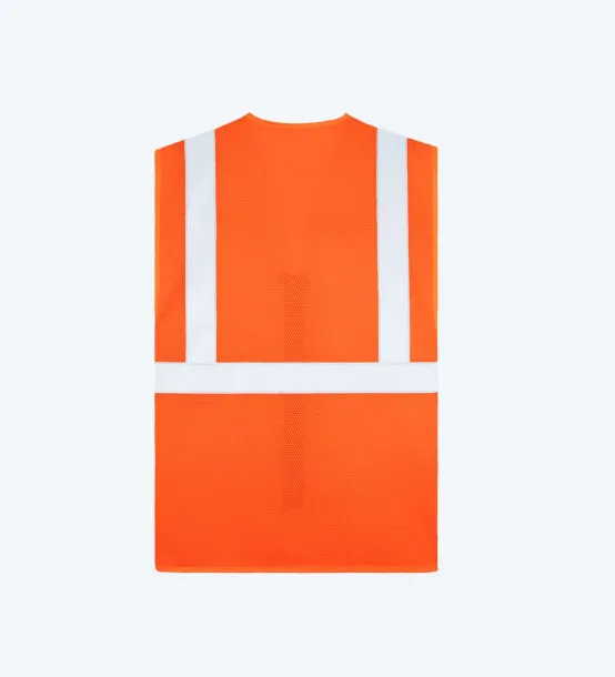 „Larisa“ Mrežasti višenamjenski prsluk - Korntex Hi-Vis Orange