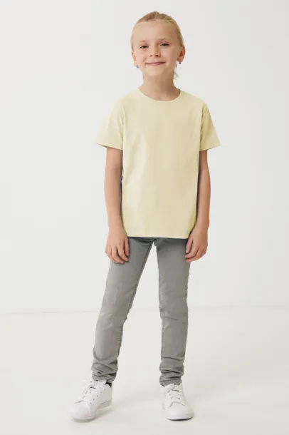  Iqoniq Koli dječja lagana majica od recikliranog pamuka, 160 g/m2 - iqoniq cream yellow