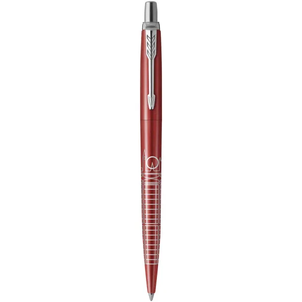 Parker Jotter SE Global Icons colour trim ballpoint pen - Parker Red Parker Jotter SE Global Icons colour trim ballpoint pen - Parker Red