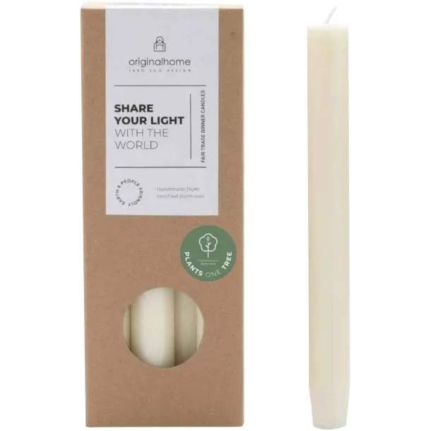 Originalhome dinner candle matcha - Originalhome Off white